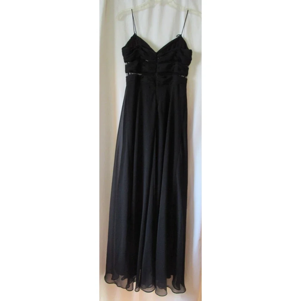 Dresses by DEB Vintage Juniors Black Formal/Prom/Party Dress Size 9/10 - Picture 2 of 9